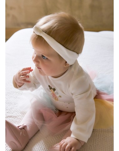 Completo Body calze tutu e fascia Neonata