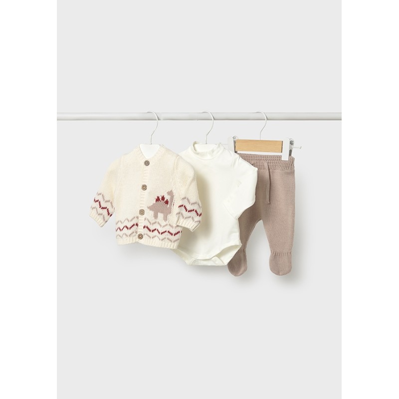 Completo cardigan body e ghettina Neonato