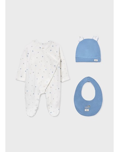 Set tutina cappello e bavetta Tutina