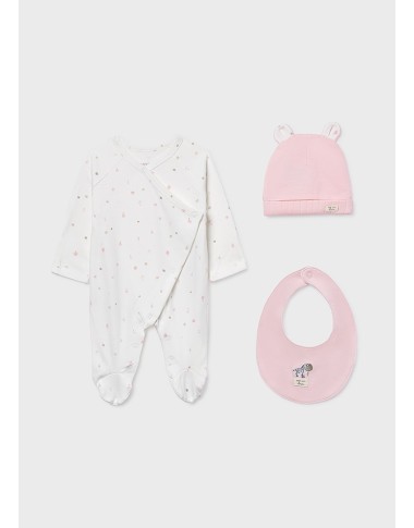 Set tutina cappello e bavetta Tutina