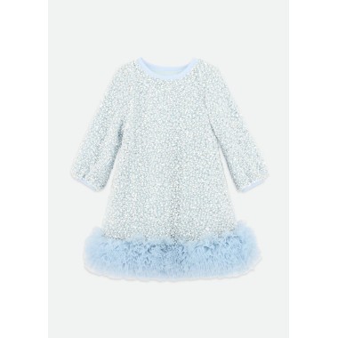 Abito in paiettes e tulle Abito e Tuta