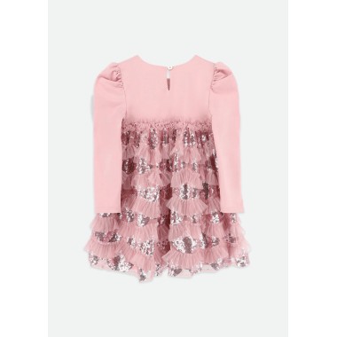 Abito in paiettes e tulle Bimba