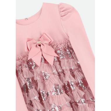 Abito in paiettes e tulle Bimba