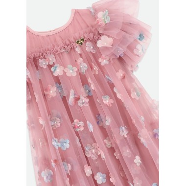 Abito in tulle fiori Abito e Tuta