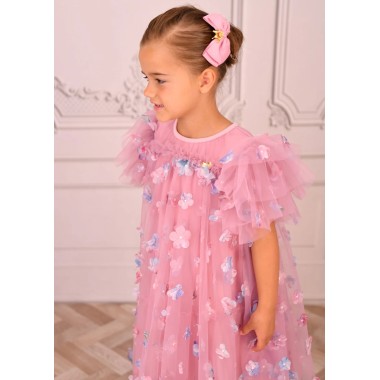 Abito in tulle fiori Abito e Tuta