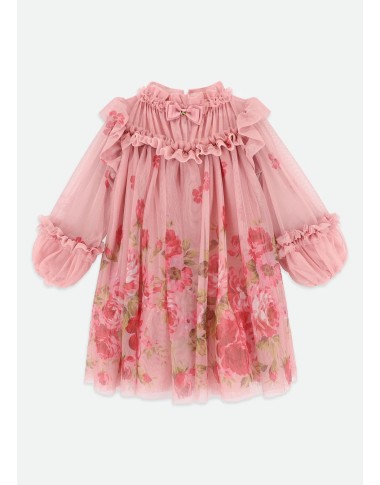 Tulle flowers dress