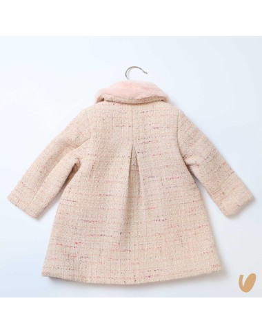 Cappotto tweed e pelliccia Giacca e Giubbino