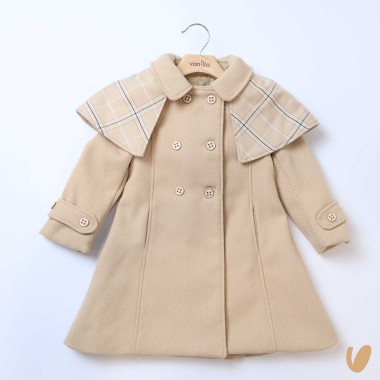 Cappotto con mantellina Giacca e Giubbino