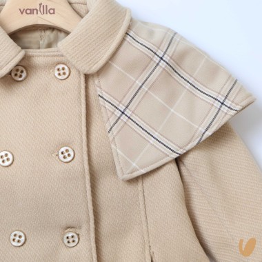 Cappotto con mantellina Giacca e Giubbino