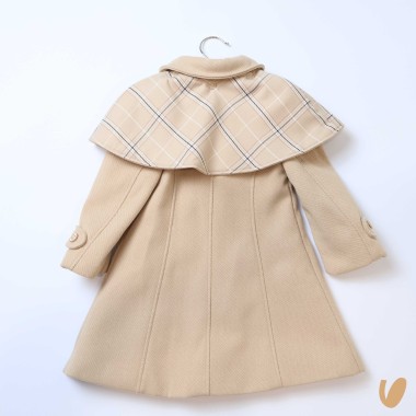 Cappotto con mantellina Giacca e Giubbino