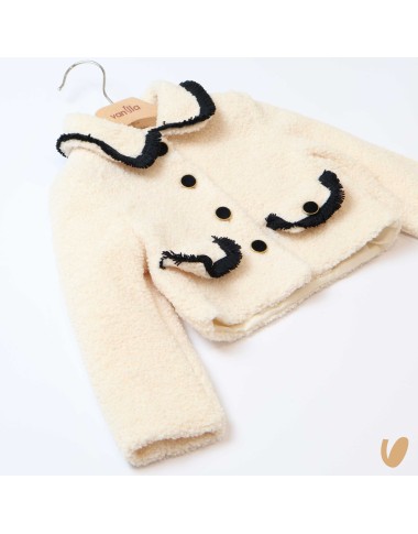 Cappottino corto boucle e frange SALDI 20%