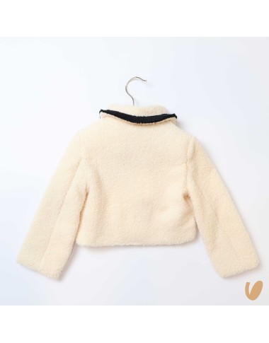 Cappottino corto boucle e frange SALDI 20%