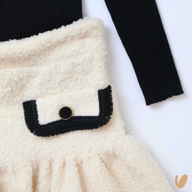 Completo maglia e gonna Bimba