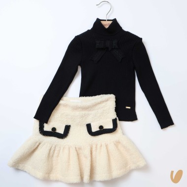 Completo maglia e gonna Bimba