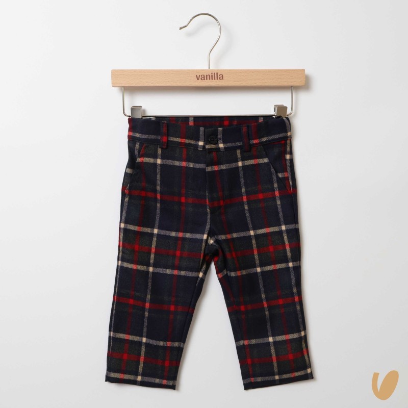 Pantalone tartan Bimbo