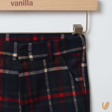Pantalone tartan Bimbo