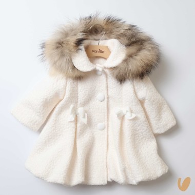 Cappottino boucle fiocchi Cardigan e Accessori