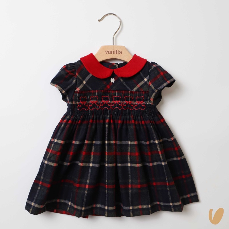 Abito tartan Neonata
