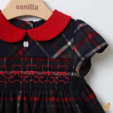 Abito tartan Neonata