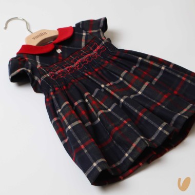 Abito tartan Neonata