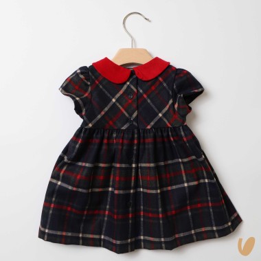Abito tartan Neonata