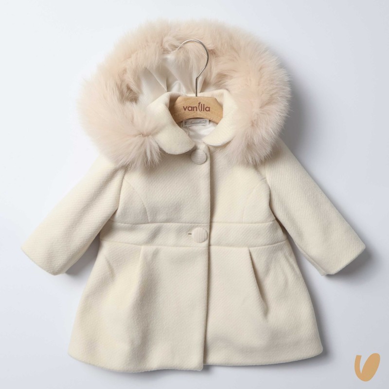 Cappottino con collo in volpe Cappotto e Giubbino