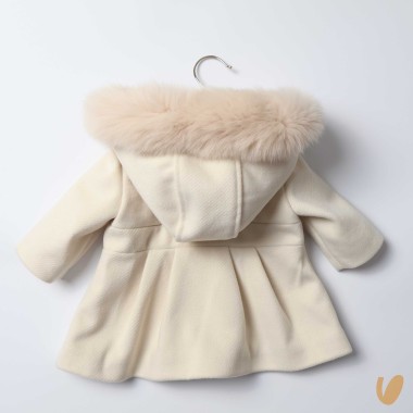Cappottino con collo in volpe Cappotto e Giubbino