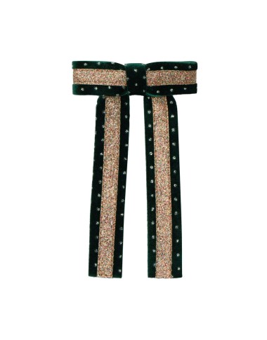 Clasp with velvet bow