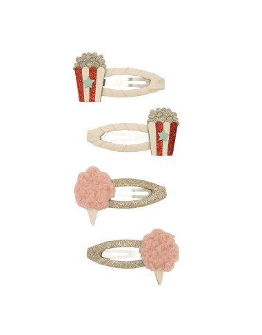 Set 4 mollette popcorn Mollette e Fermagli