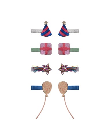 Set 8 mini mollette festa Mussole e Bavette