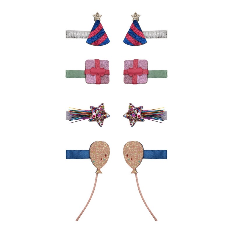 Set 8 mini mollette festa Mussole e Bavette