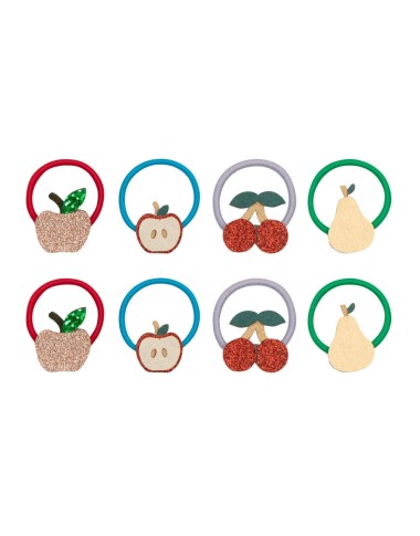 Set 8 mini pigtail fruit