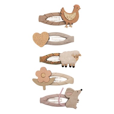 Set 5 mini mollette fattoria Accessori