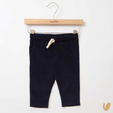 Pantalone in velluto millerighe Neonato