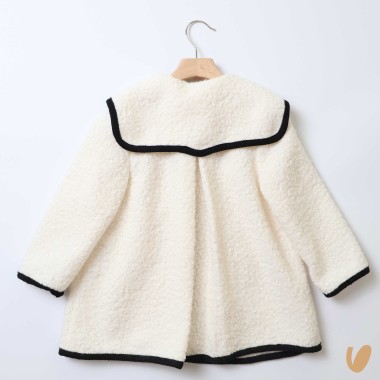 Cappotto boucle marinaretto Bimba