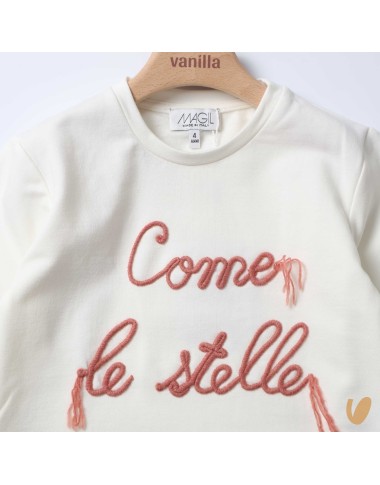 T-shirt felpata Come le Stelle T-Shirt e Top