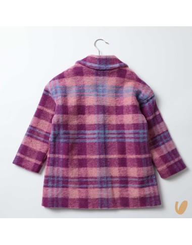 Cappotto quadri in lana SALDI 20%