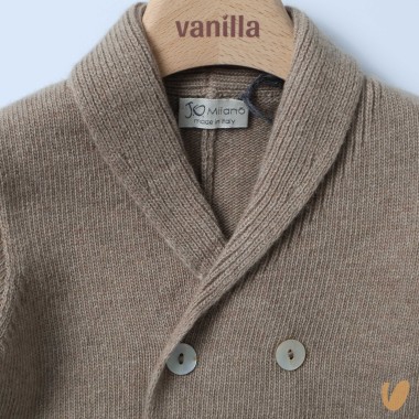 Giacca doppiopetto lana e cashmere Bimbo