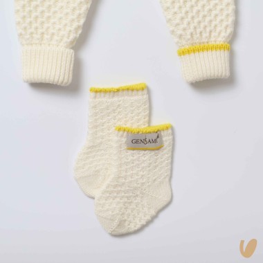 Completo nascita lana Set Nascita e Uscita Clinica