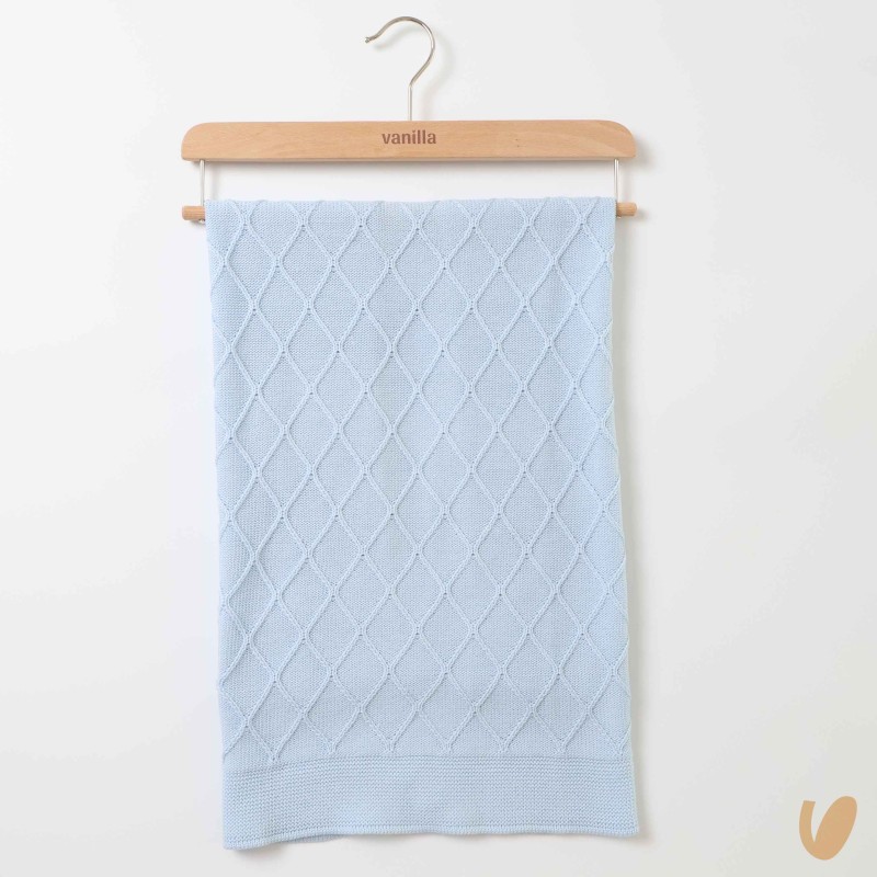 Coperta rombi in lana Coperta e Lenzuola