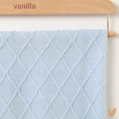 Coperta rombi in lana Coperta e Lenzuola