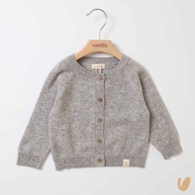Cardigan lana e cashmere Neonato
