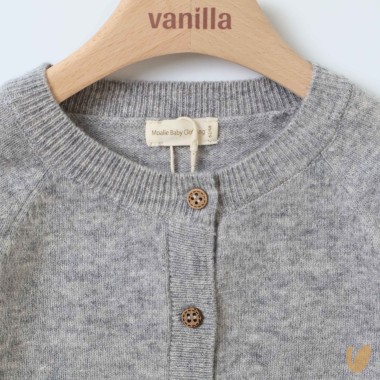 Cardigan lana e cashmere Neonato