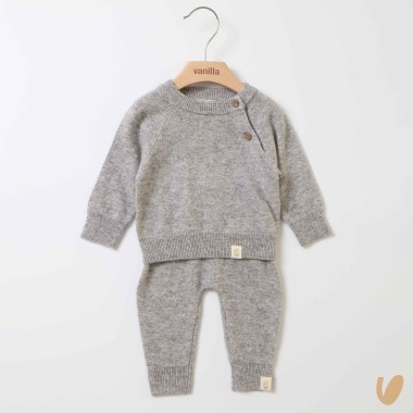 Completo lana e cashmere Neonato