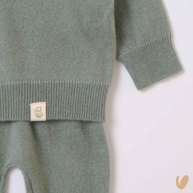 Completo lana e cashmere Neonato