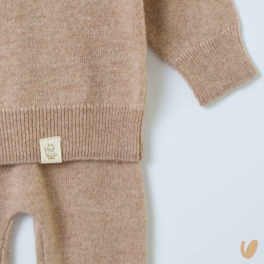 Completo lana e cashmere Neonato