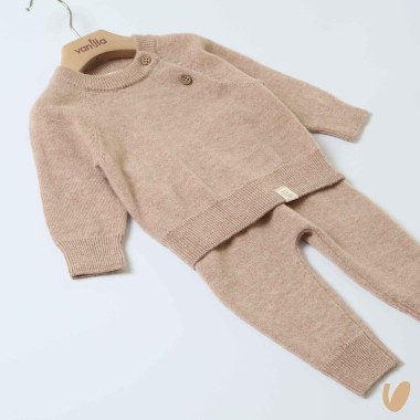 Completo lana e cashmere Neonato