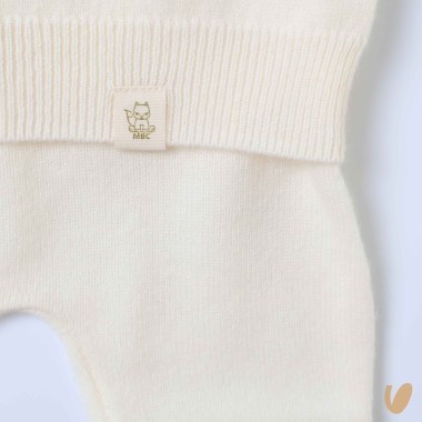 Completo lana e cashmere Neonato