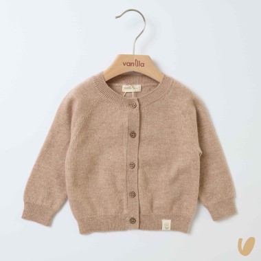Cardigan lana e cashmere Neonato