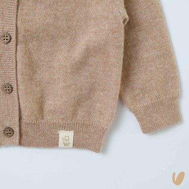 Cardigan lana e cashmere Neonato